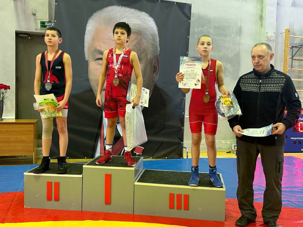 Открытое первенство Ленинского района города Красноярска по спортивной борьбе