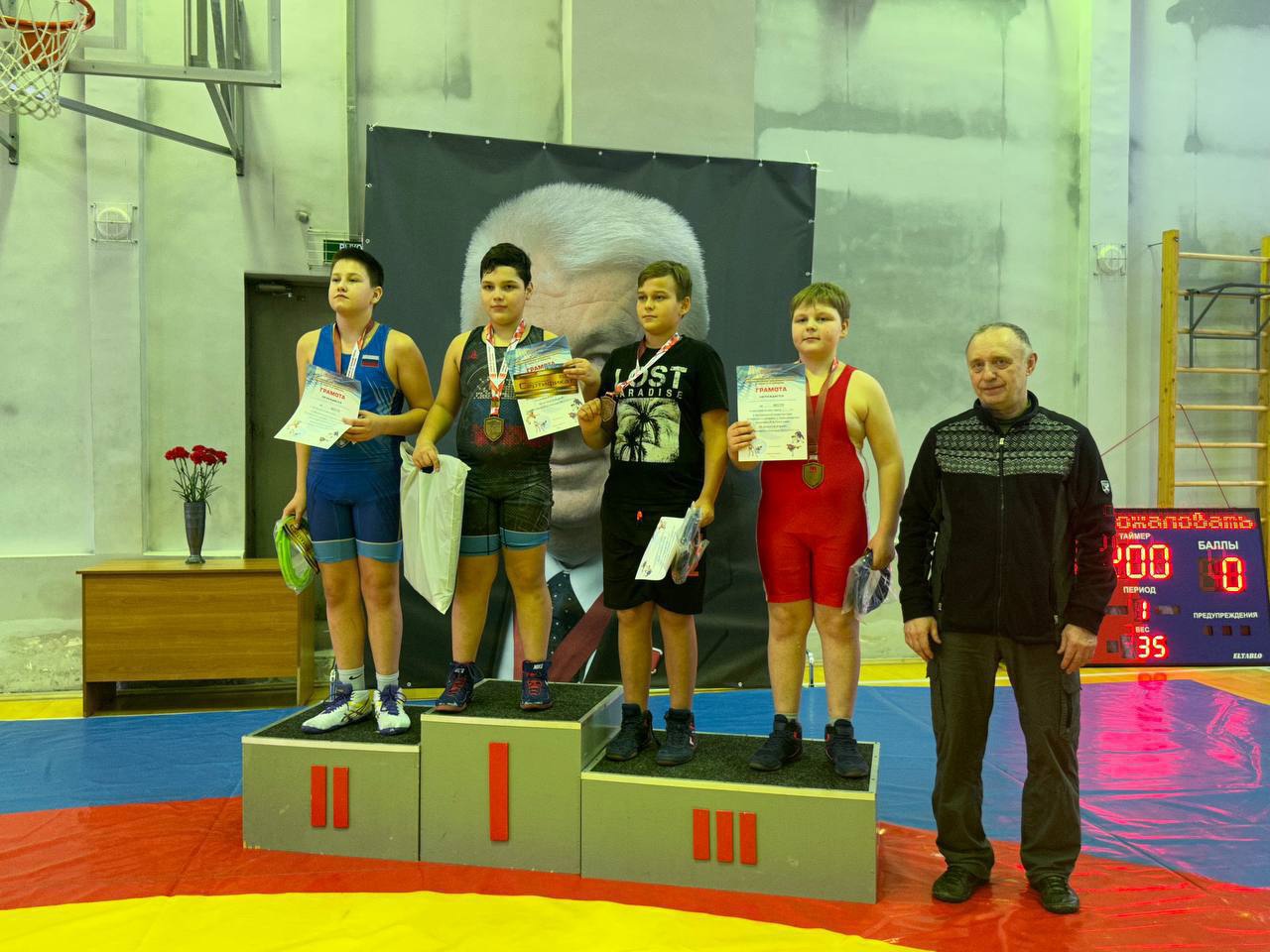 Открытое первенство Ленинского района города Красноярска по спортивной борьбе