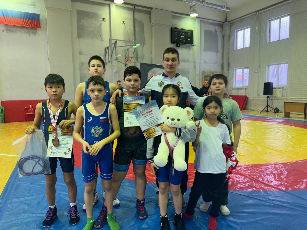 Открытое первенство Ленинского района города Красноярска по спортивной борьбе
