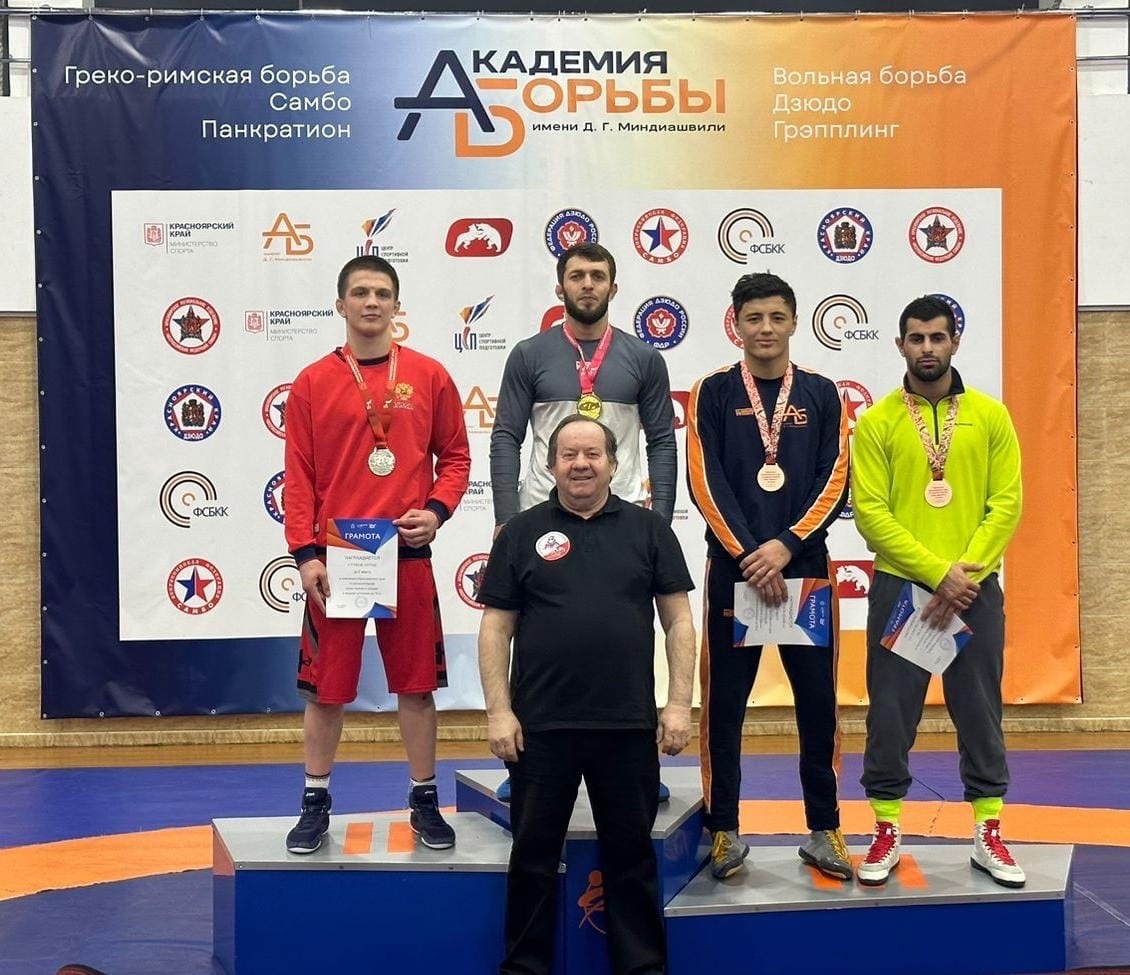 Результаты Чемпионата Красноярского края по вольной борьбе