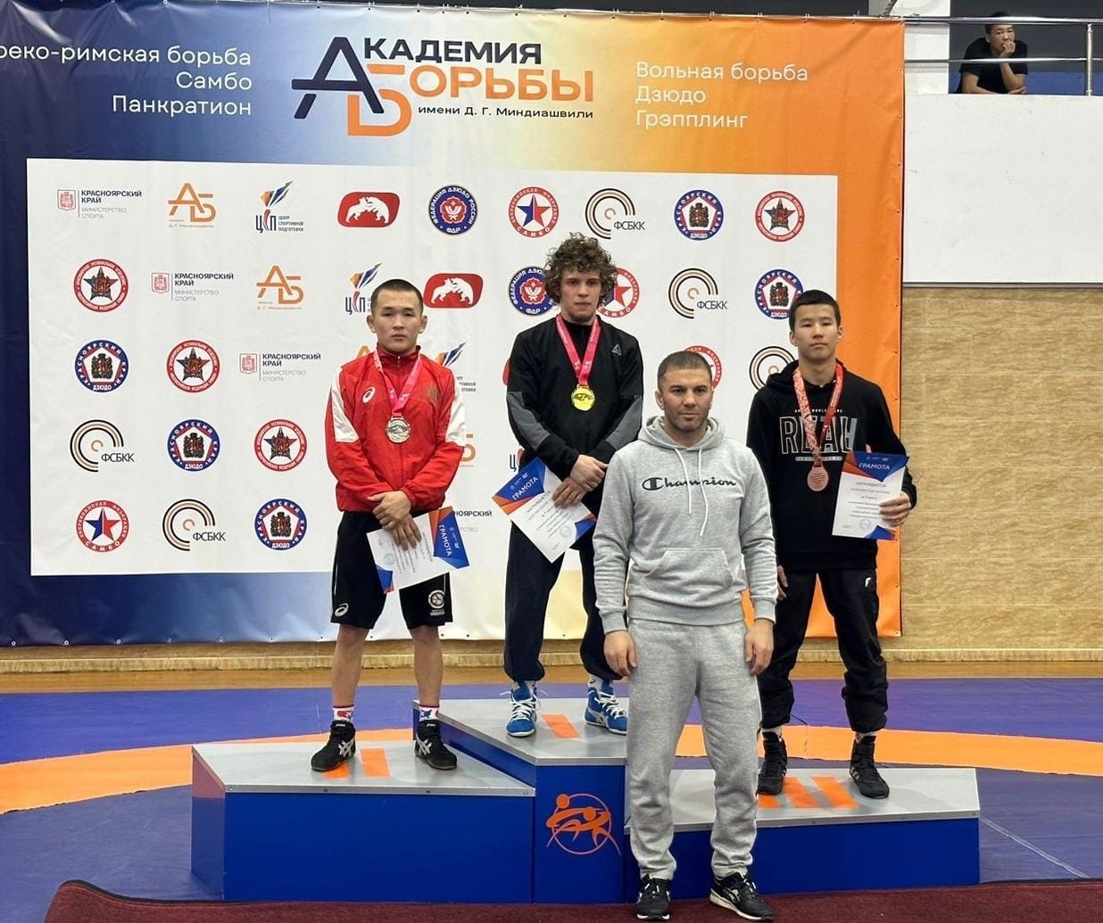 Результаты Чемпионата Красноярского края по вольной борьбе