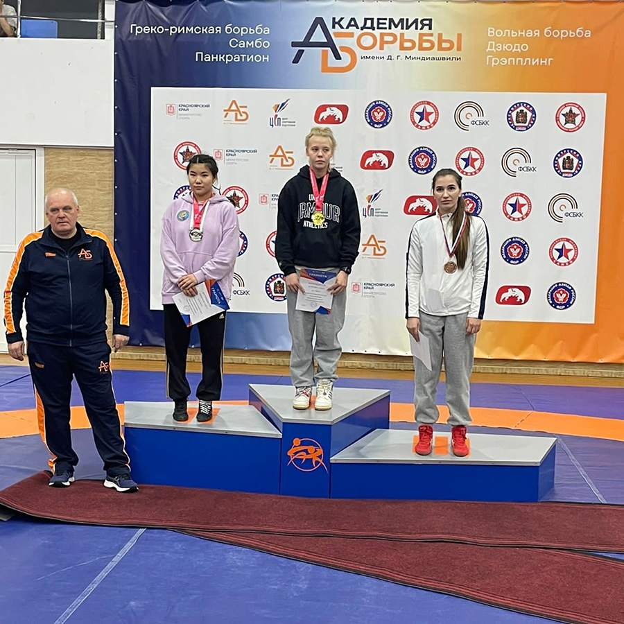 Результаты Чемпионата Красноярского края по вольной борьбе