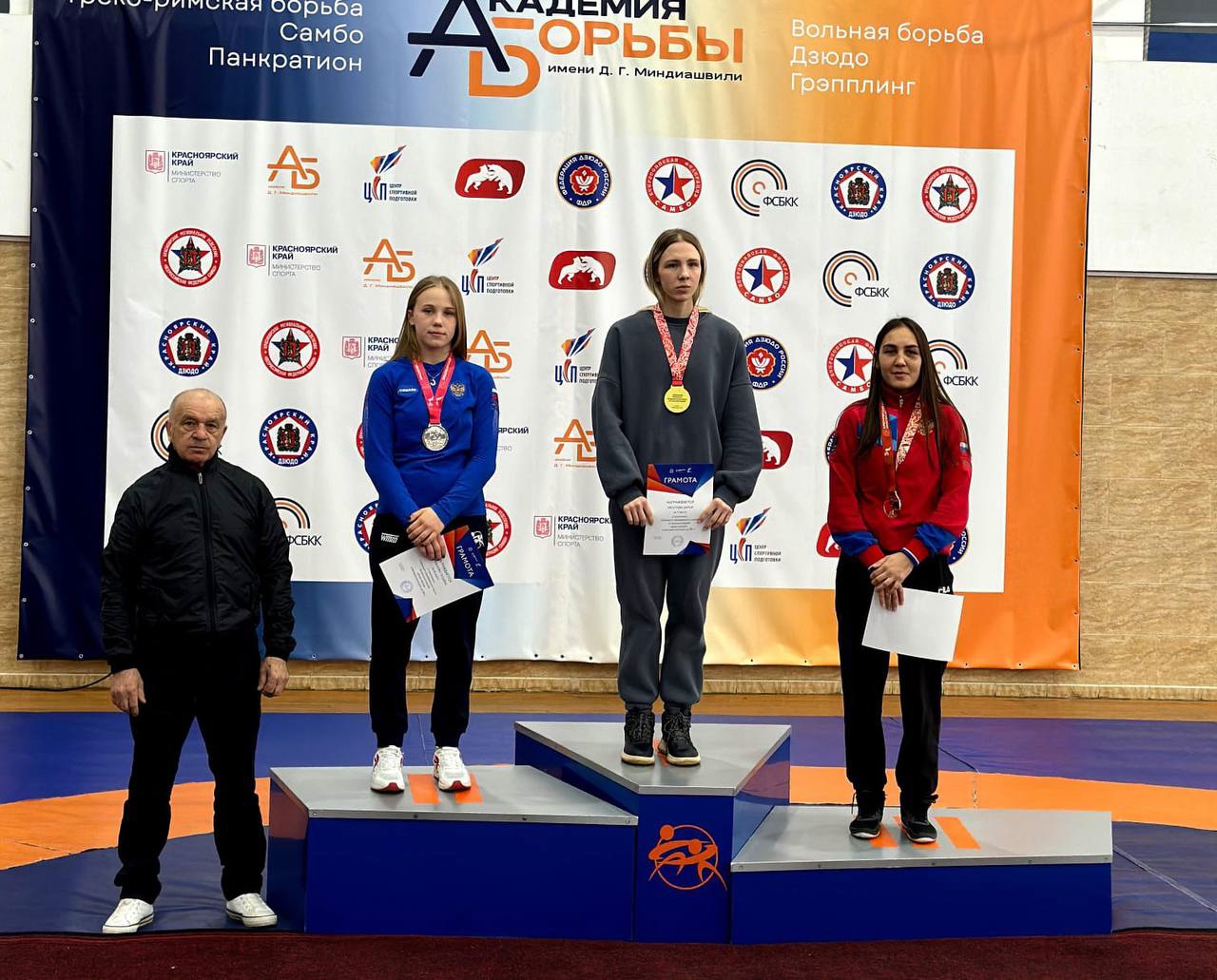 Результаты чемпионата СФО по вольной борьбе
