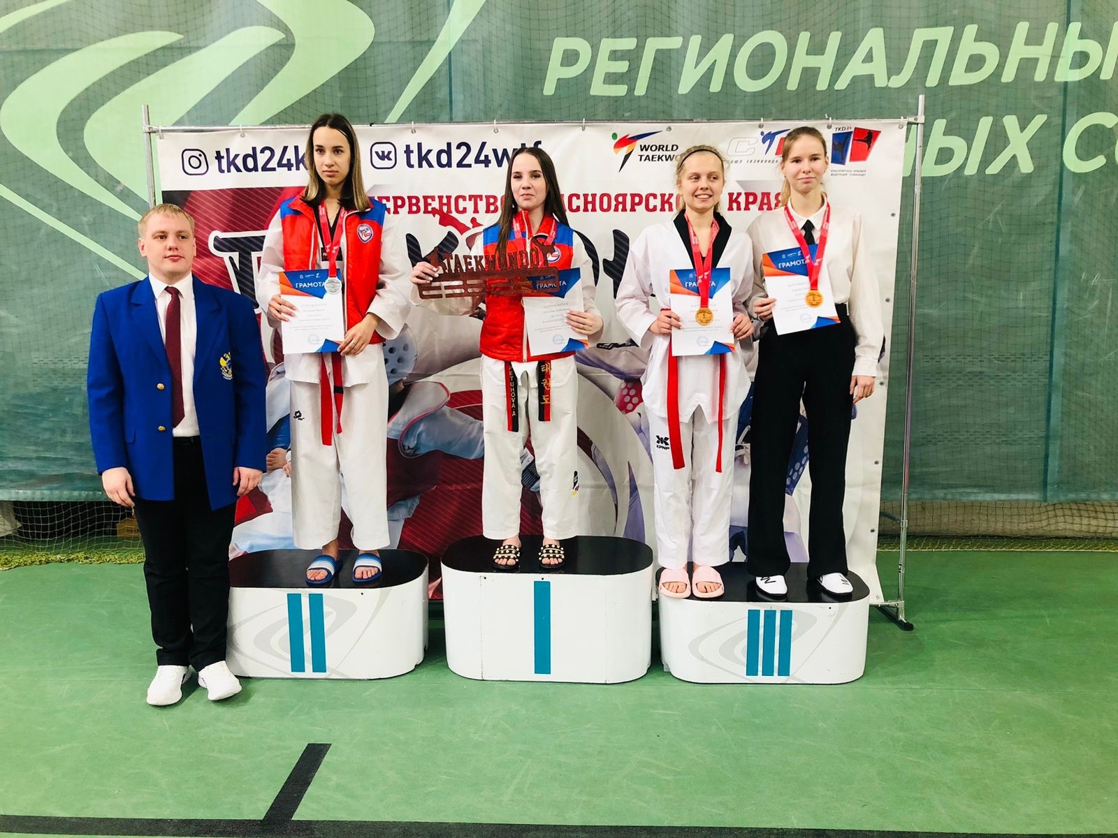 Результаты Первенства Красноярского края по тхэквондо ВТФ