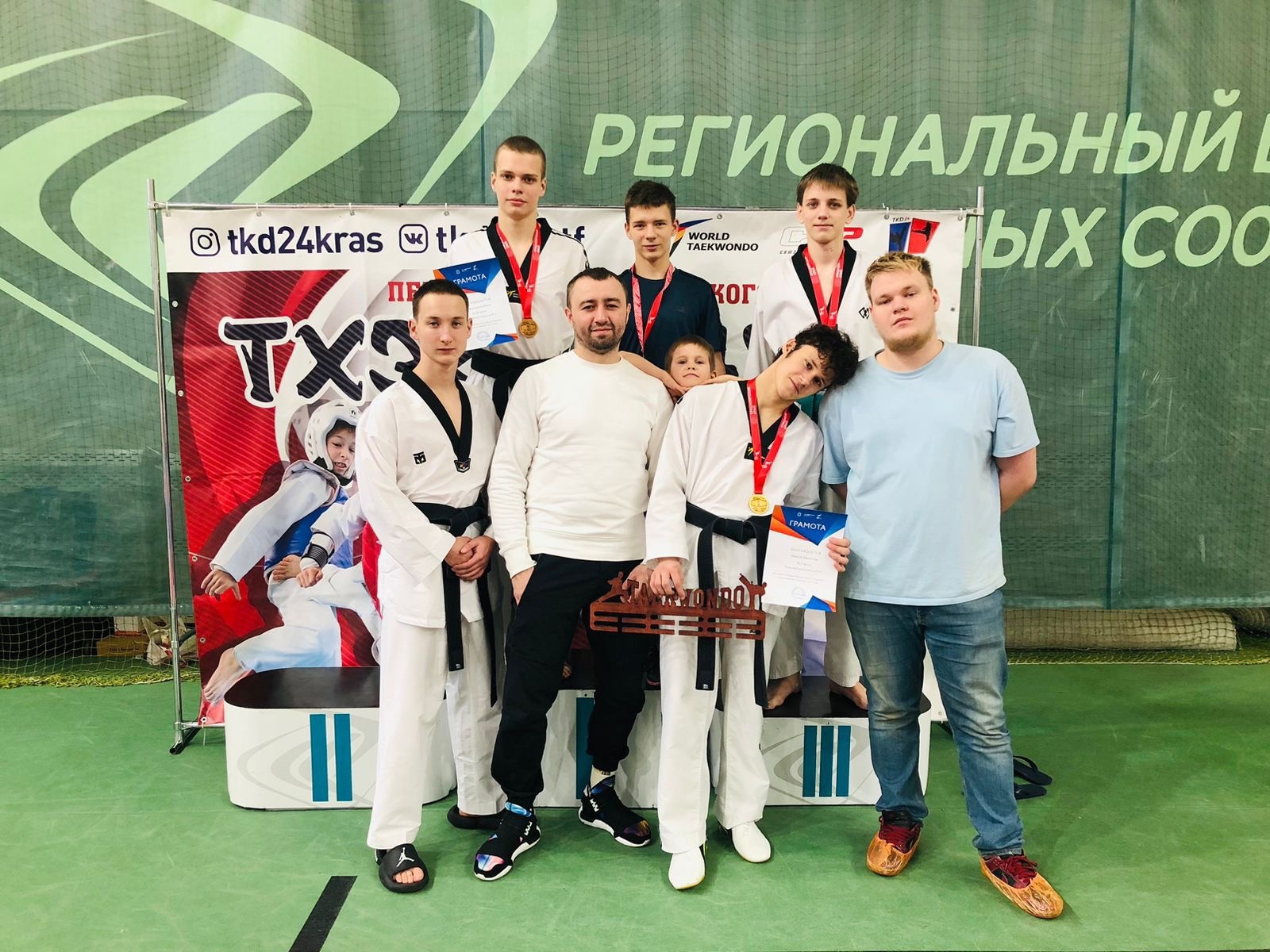 Результаты Первенства Красноярского края по тхэквондо ВТФ