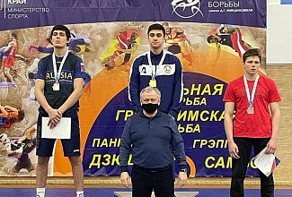 Спортсмены Школы завоевали 10 медалей на первенстве Красноярского края по вольной борьбе