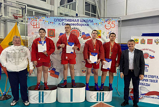 ПК по самбо среди юношей и девушек 14-16 лет в г. Сосновоборск
