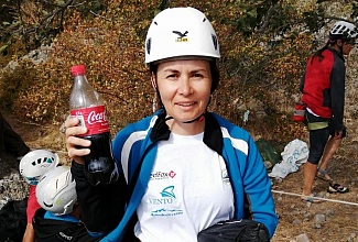 Вахтер Школы завоевала две медали на Чемпионате ветеранов альпинизма и скалолазания в Крыму
