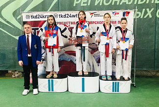 Результаты Первенства Красноярского края по тхэквондо ВТФ 12-14лет