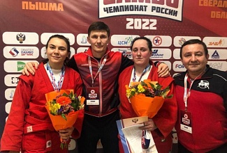 Ольга Артошина-серебряный призер чемпионата России по самбо