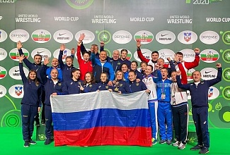 Бронза Кубка Мира по вольной борьбе