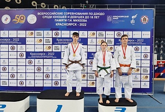 Во дворце спорта имени Ивана Ярыгина прошел Всероссийский турнир по дзюдо среди юношей и девушек до 18 лет памяти Г.И. Михеева