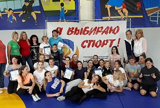 Праздник «День открытых дверей «Я выбираю спорт!» для учащихся Мариинской гимназии и их родителей.