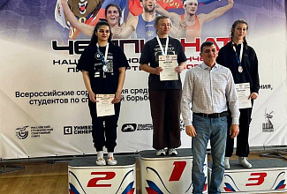 Чемпионат России по спортивной борьбе среди студентов во Владикавказе