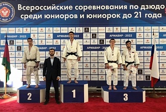 Бронзовую медаль завоевал наш воспитанник на Всероссийских соревнованиях по дзюдо в Армавире