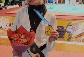 Марина Добровидова завоевала "золото" на чемпионате мира по сурдотхэквондо