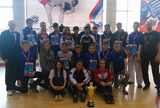 Воспитанники нашей школы завоевали три золотых, три серебрянных и одну бронзовую медали на первенстве Сибирского федерального округа по тхэквондо (ВТФ).
