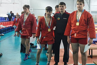 В Сосновоборске прошло первенство Красноярского края по самбо