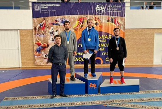 Отличный результат чемпионата Сибири по греко-римской борьбе